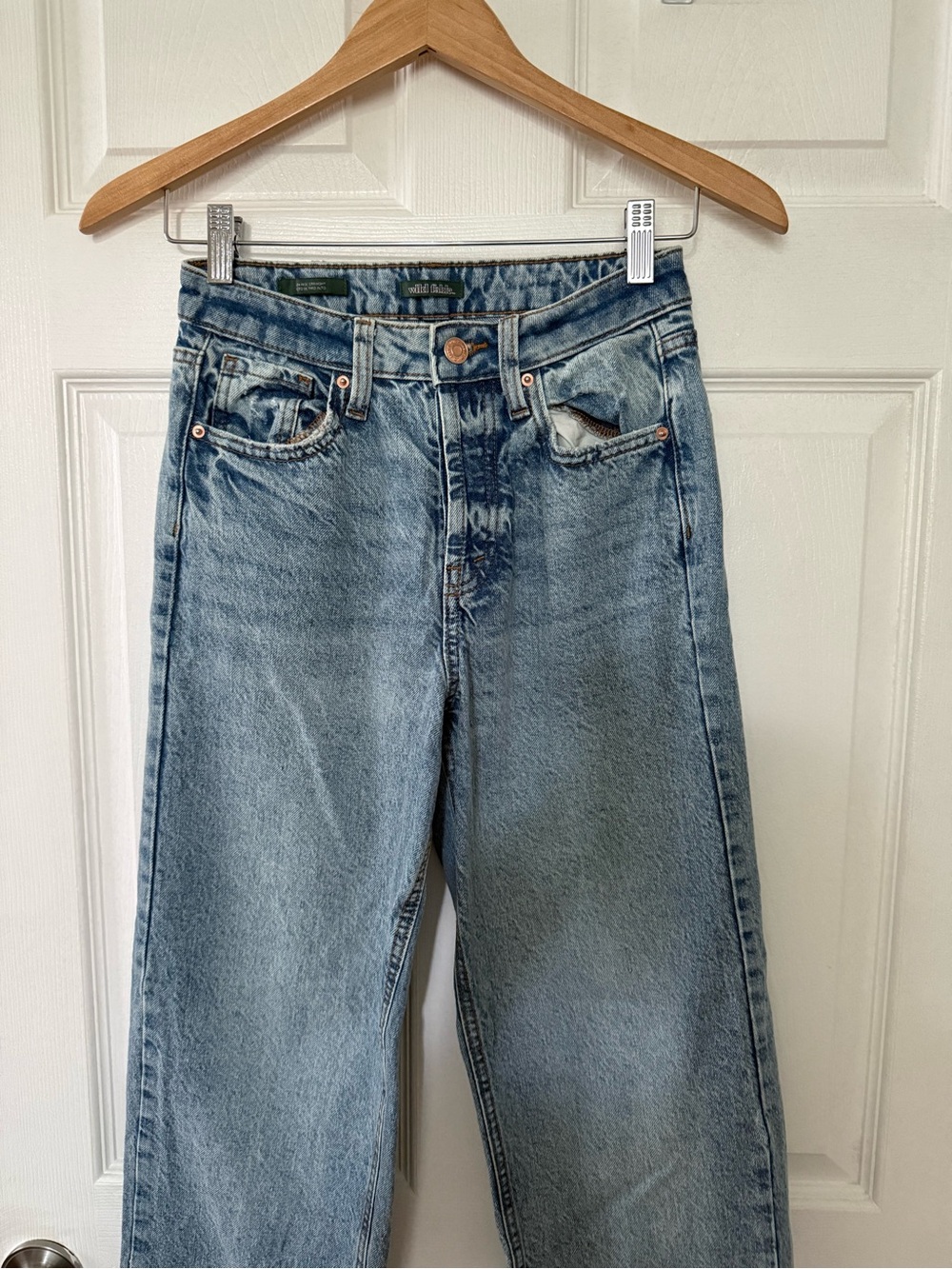 Wild Fable High Rise Straight Jeans - Picture 3 of 6
